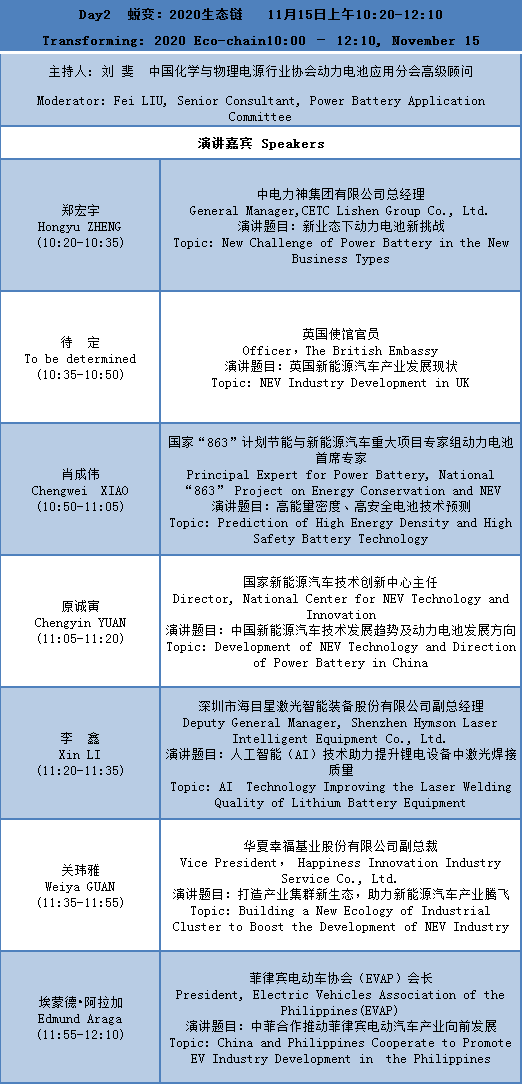CBIS2019大會議程及部分參會企業(yè)名單公布