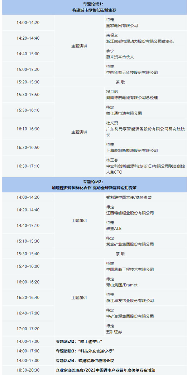 關(guān)于舉辦“2023中國(guó)（遂寧）國(guó)際鋰電產(chǎn)業(yè)大會(huì)”的通知【附最新議程】